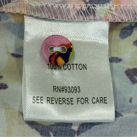 Tyler Böe Women’s Ursula 100% Cotton Floral Mini Dress Flutter Sleeve NWT $298 - Picture 13 of 15